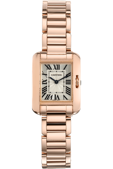 Tank Anglaise Rose Gold Quartz