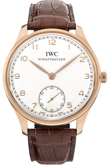 Portuguese Hand Wound Rose Gold Manual