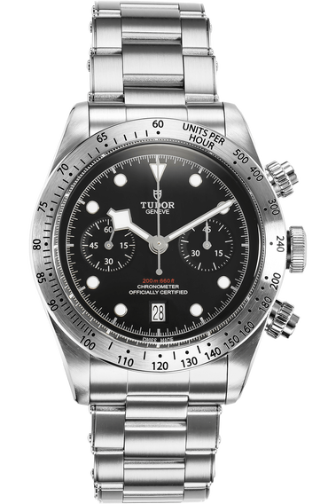 Heritage Black Bay Chronograph Stainless Steel Automatic