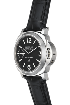 Luminor Marina Logo Stainless Steel Manual