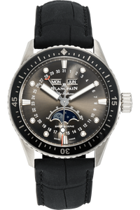 Fifty Fathoms Moon Phase Calendar Stainless Steel Automatic