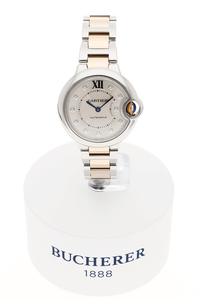 Ballon Bleu Rose Gold and Stainless Steel Automatic