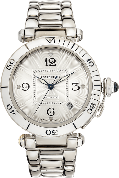 Pasha Diver White Gold Automatic