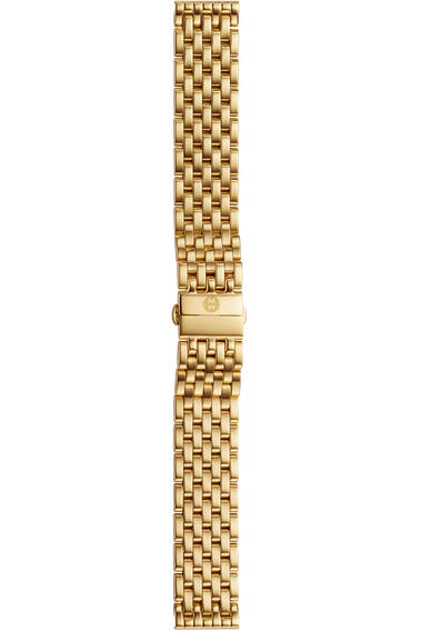 Caber 7 Link Gold Bracelet