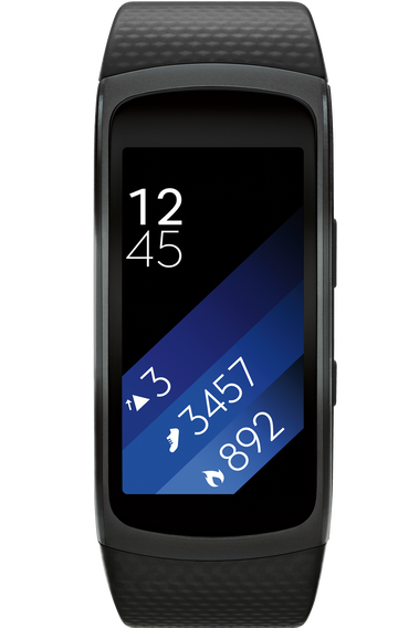 Samsung Gear Fit2 Black Small SM R3600DANXAR