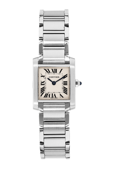 Tank Francaise Stainless Steel Quartz