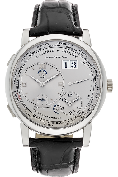 Pre Owned A. Lange Sohne Lange 1 Time Zone Manual 116025