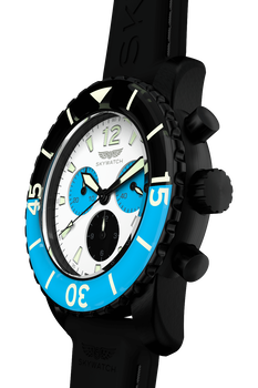 44mm Chrono Black IP