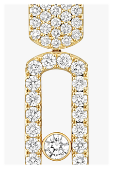 Imperial Move LM Earrings in Yellow Gold