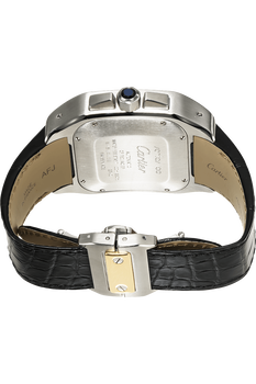 Santos 100 Chronograph Yellow Gold and Stainless Steel Automatic