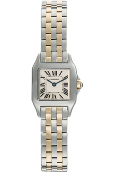 Santos Demoiselle Yellow Gold and Stainless Steel Quartz