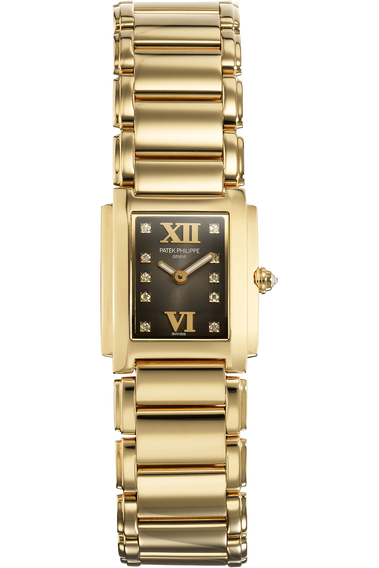 Twenty-4 Reference 4907 Yellow Gold Quartz