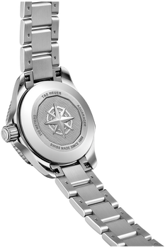 TAG Heuer Aquaracer Quartz Ladies MOP Diamond Dial &amp; Bezel Steel Watch