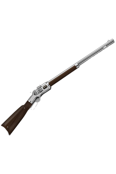 Silver Smoked Oak Rifle