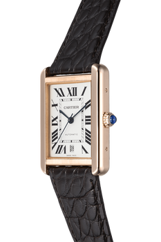 Tank Solo XL Rose Gold and Stainless Steel Automatic