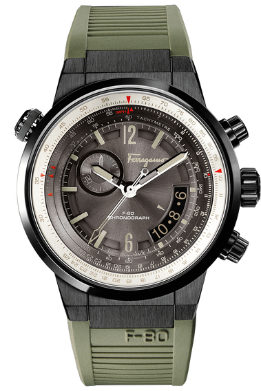 Ferragamo F-80 Pilot Chronograph 44mm