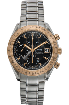 Speedmaster Rose Gold and Stainless Steel Automatic