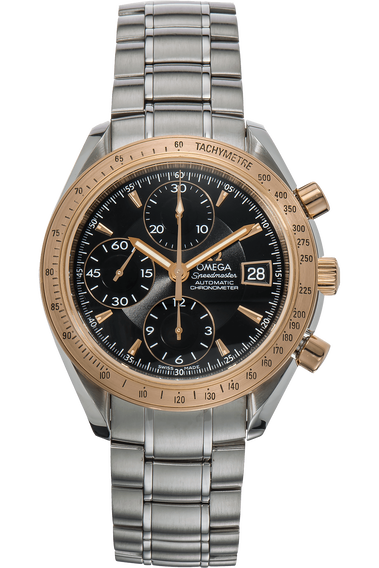 Speedmaster Rose Gold and Stainless Steel Automatic