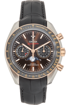 Speedmaster Moonwatch Co-Axial Master Moonphase Rose Gold and Stainless Steel Automatic