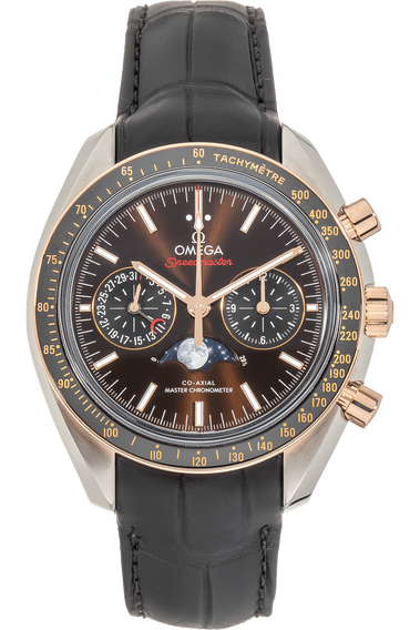 Speedmaster Moonwatch Co-Axial Master Moonphase Rose Gold and Stainless Steel Automatic