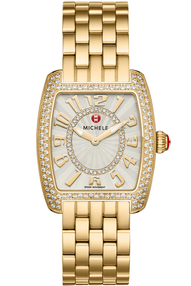 Michele mini urban gold watch sale