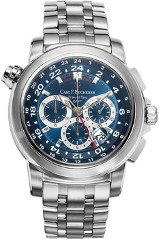 Patravi TravelTec GMT Stainless Steel Automatic
