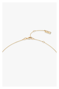 My Twin 2-row Necklace in Yellow Gold