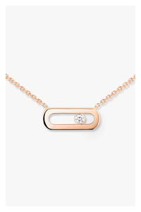 Move Uno Necklace in Pink Gold