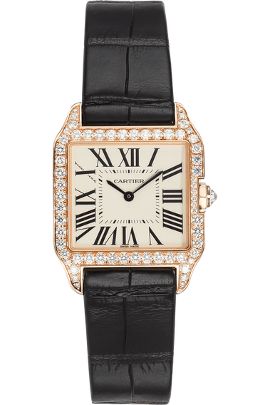 Santos Dumont Rose Gold Quartz