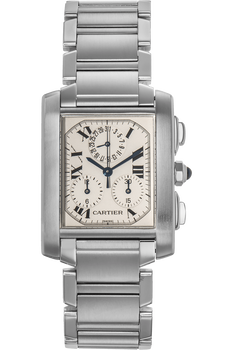 Tank Francaise Chronograph Stainless Steel Quartz