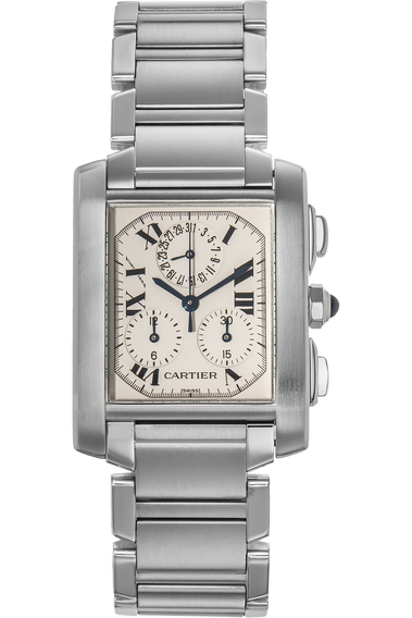 Tank Francaise Chronograph Stainless Steel Quartz