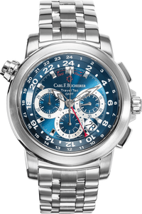 Patravi Traveltec GMT Stainless Steel Automatic