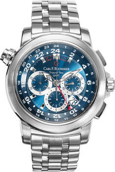Patravi Traveltec GMT Stainless Steel Automatic