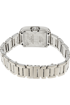 Tank Anglaise White Gold Quartz