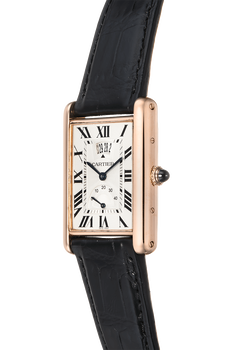 Tank Louis Cartier Rose Gold Manual
