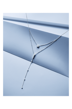 Inner Fire Y-Form Necklace