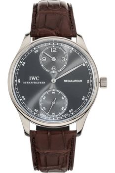 Portuguese Regulateur White Gold Manual