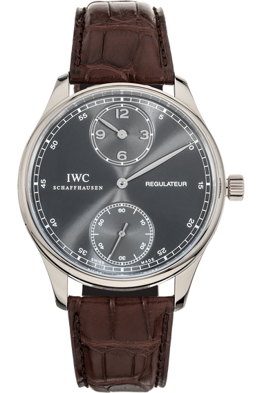 Portuguese Regulateur White Gold Manual