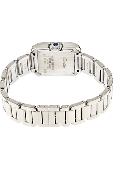 Tank Anglaise White Gold Quartz