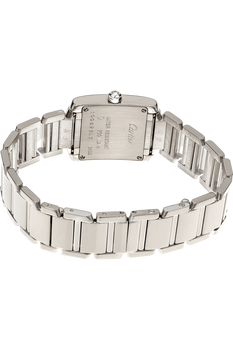 Tank Francaise White Gold Quartz