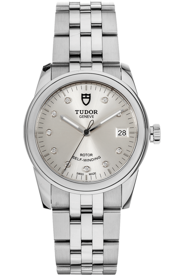 Glamour Date Stainless Steel Automatic
