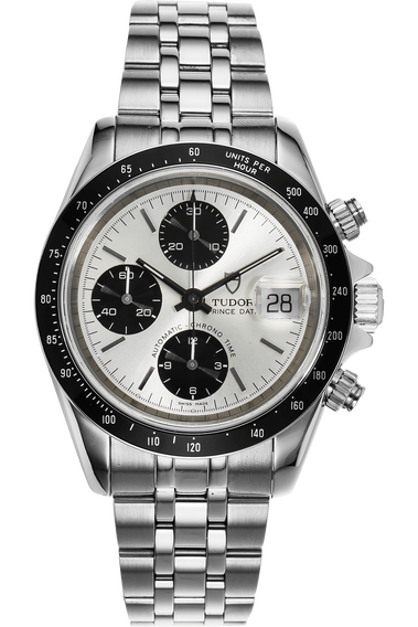 Prince Date Tiger Chronograph Stainless Steel Automatic