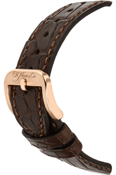 Endeavour Centre Seconds Vantablack Rose Gold Automatic