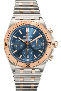 Chronomat B01 Rose Gold and Stainless Steel Automatic