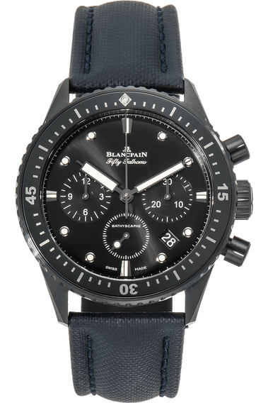 Fifty Fathoms Bathyscaphe Flyback Ceramic Automatic