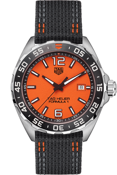 Formula 1 Quartz Orange Nylon Watch