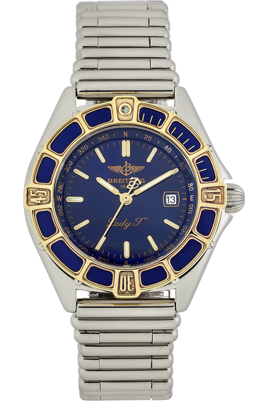 Lady J Yellow Gold and Stainless Steel Quartz