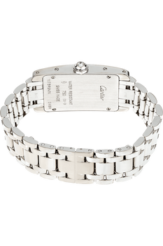 Tank Americaine White Gold Quartz