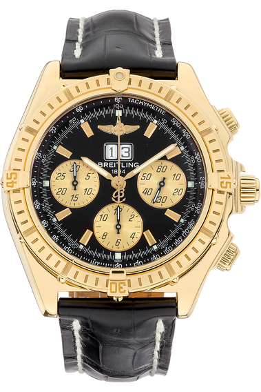 Pre Owned Breitling Crosswind Special Yellow Gold Automatic