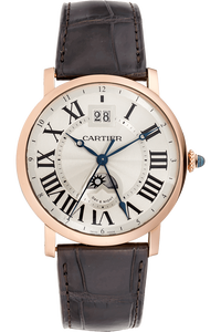 Rotonde Large Date Second Time Zone Rose Gold Automatic